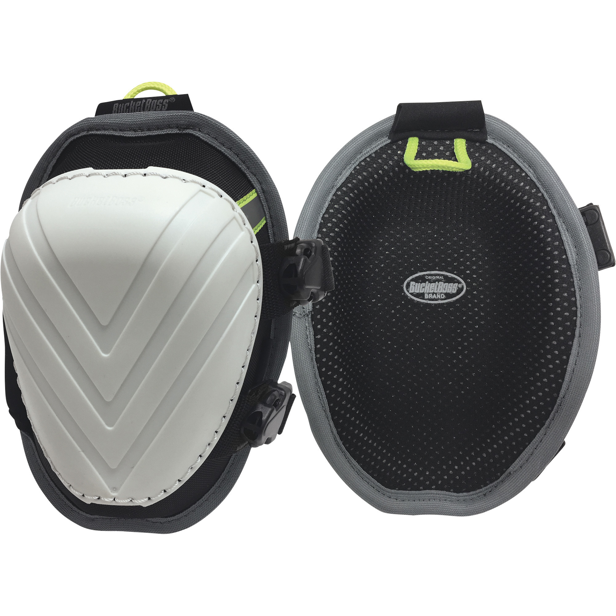 Bucket Boss Molded Swivel Knee Pads, Pair, Model# FX1