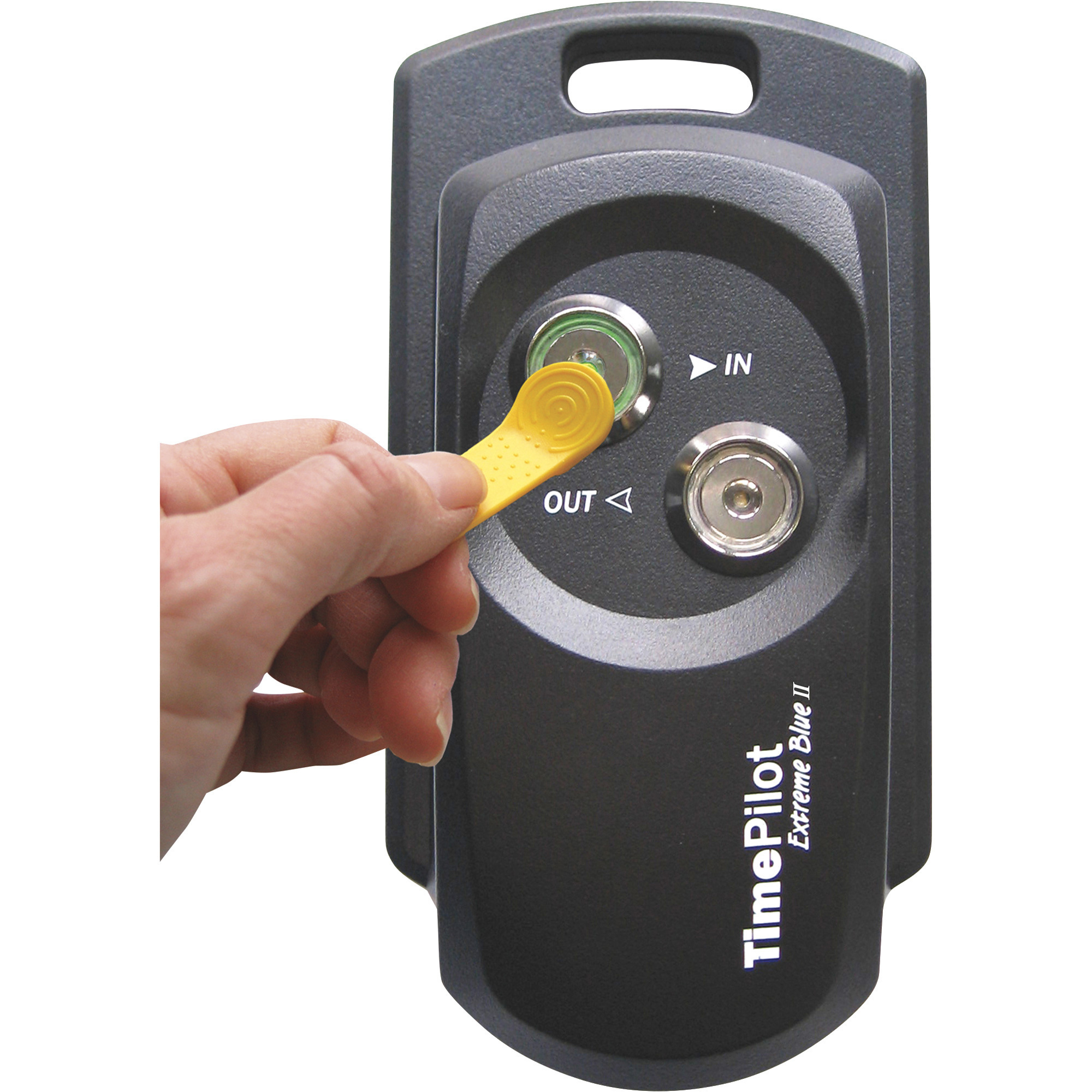 TimePilot Extreme Blue Enhanced Portable Time Clock - On-Premise Edition, Wireless Bluetooth, USB Drive and Starter Kit, Model# 4510