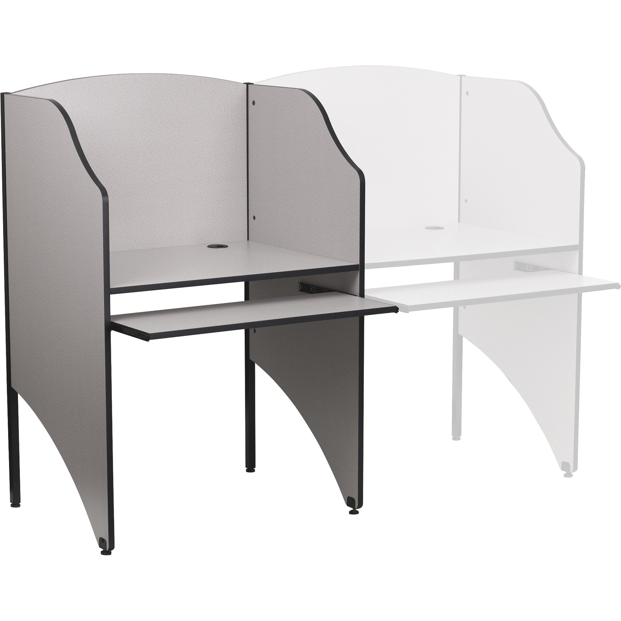 Flash Furniture Starter or Add-On Study Carrel