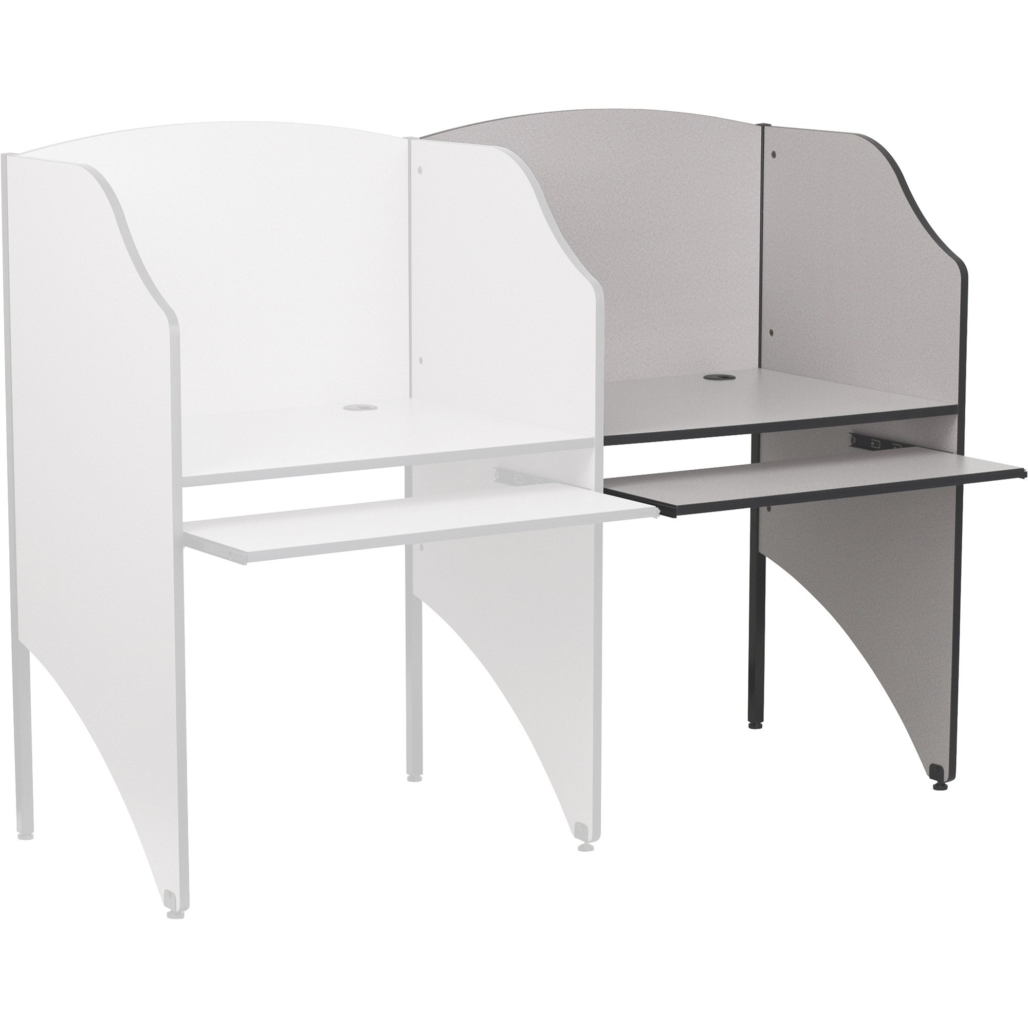 Flash Furniture Add-on Study Carrel