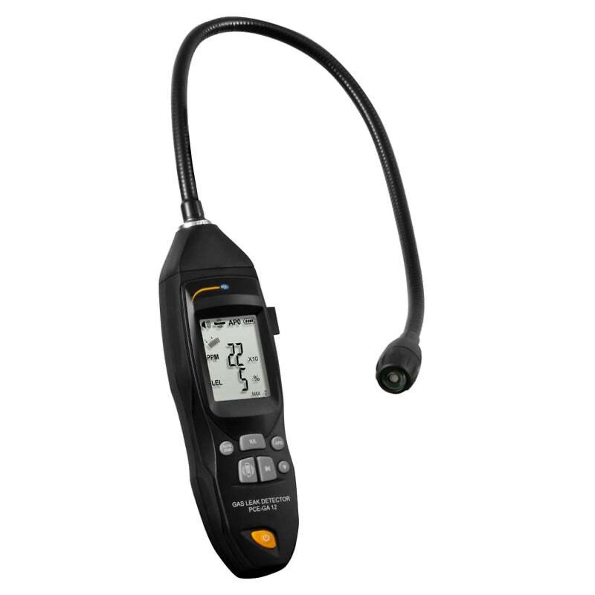 PCE Combustible Gas Leak Detector — Audible and Vibrating Alarm, Model# PCE-GA 12