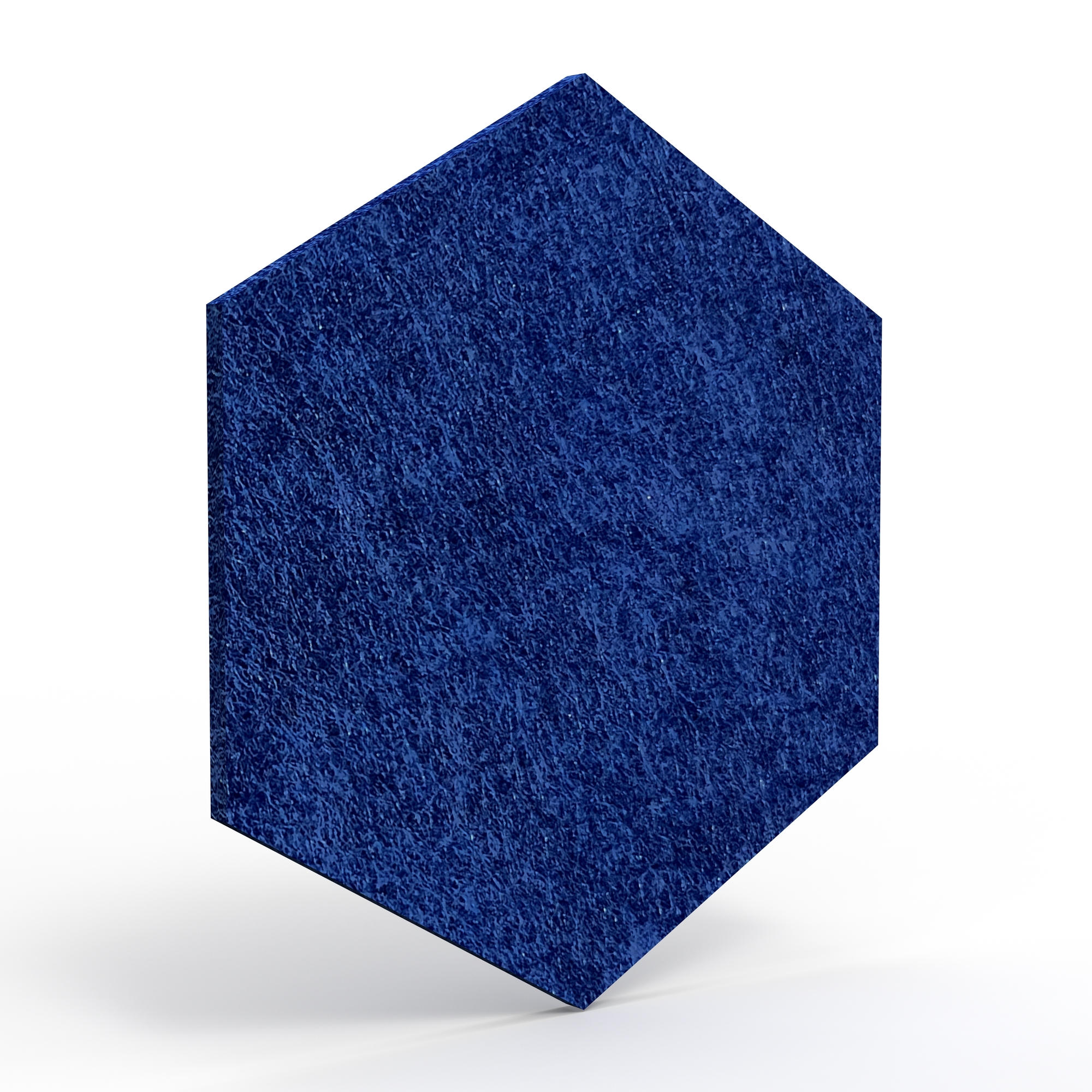 Luxor - Acoustic Panels- Navy Blue 6-pack, Polyethylene, 11in. x  0.5in., Model# RCLMHEX051