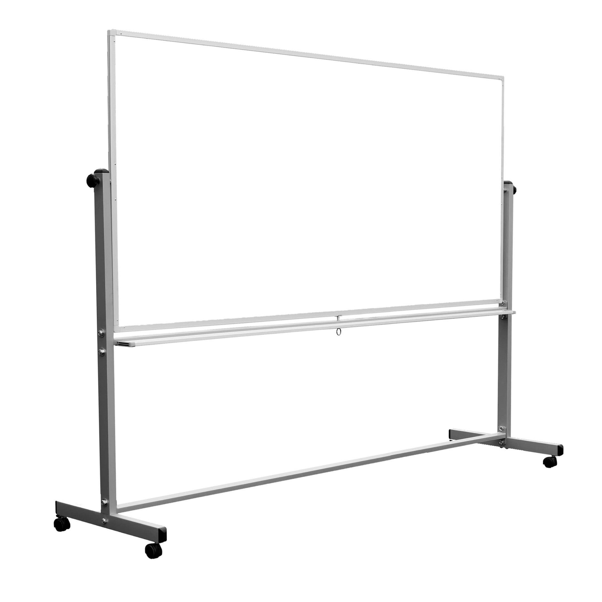 90"W x 40"H Double-Sided Magnetic Whiteboard