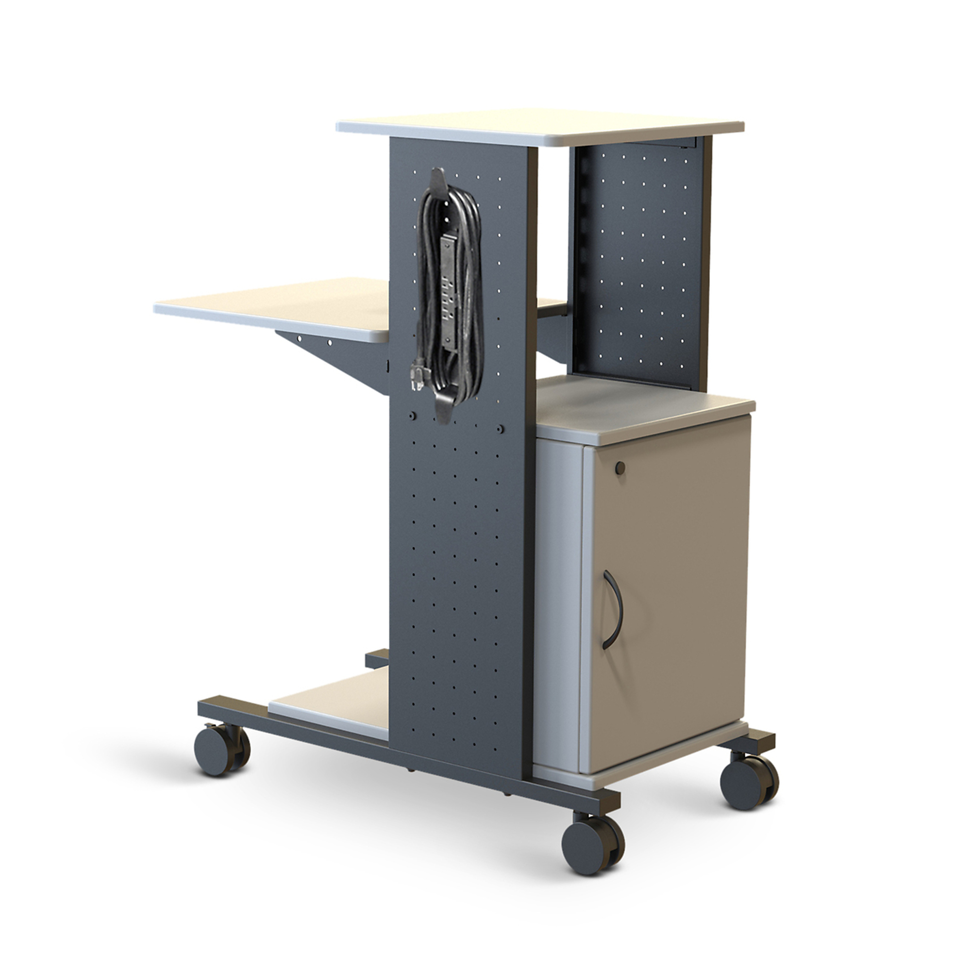 40" Mobile Presentation Station - Cabinet