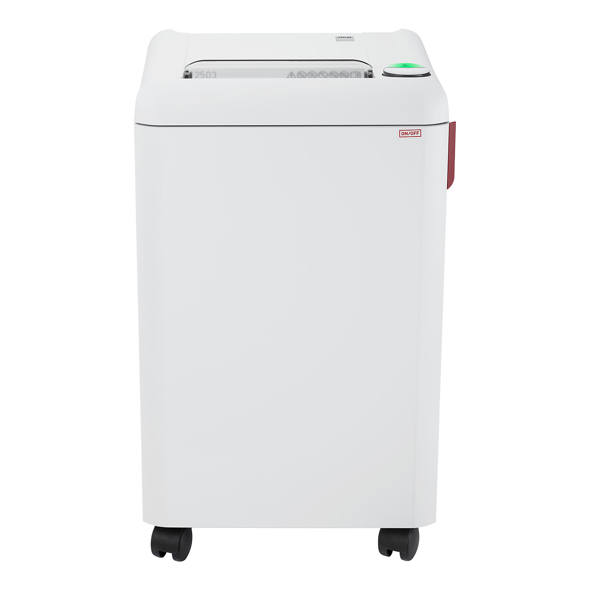 IDEAL, Paper Shredder, Sheet Capacity 21 Cut Type Strip-Cut, Security Level P2 Model# IDEDSH0300H (2503)