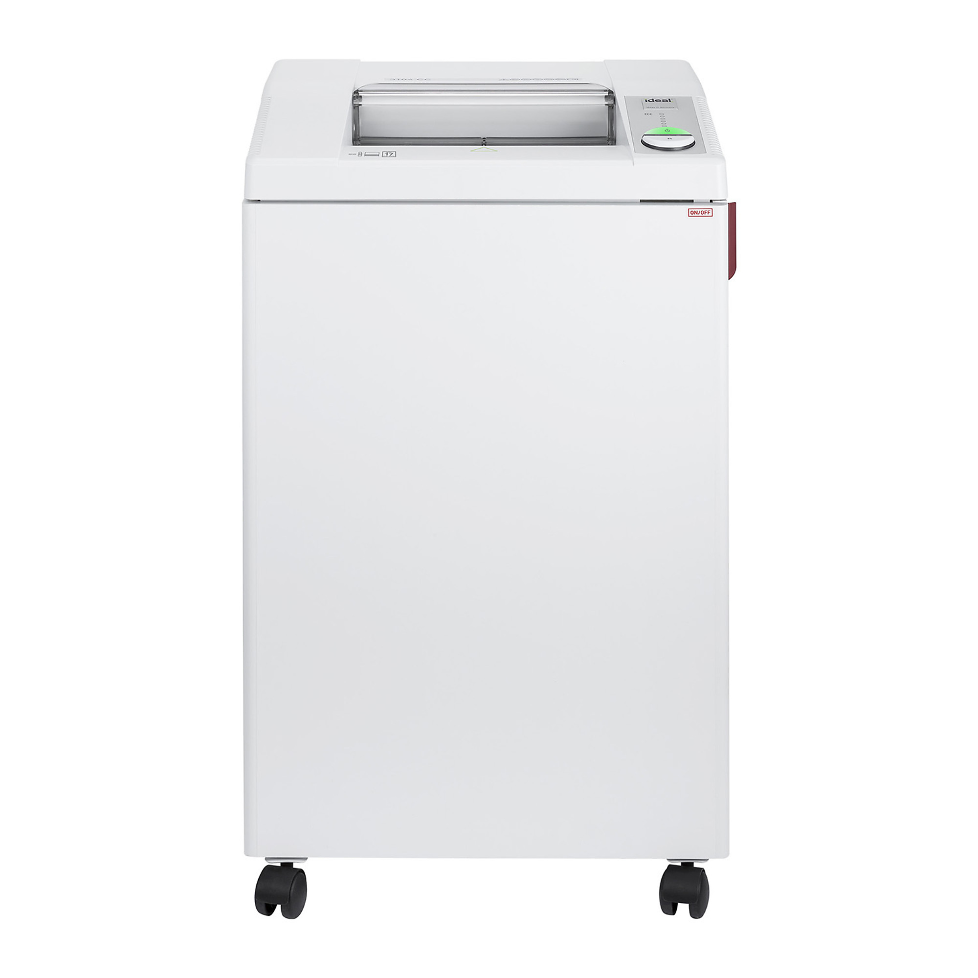IDEAL, Paper Shredder, Sheet Capacity 25 Cut Type Cross-Cut, Security Level P4 Model# IDEDSH0315H (3104)