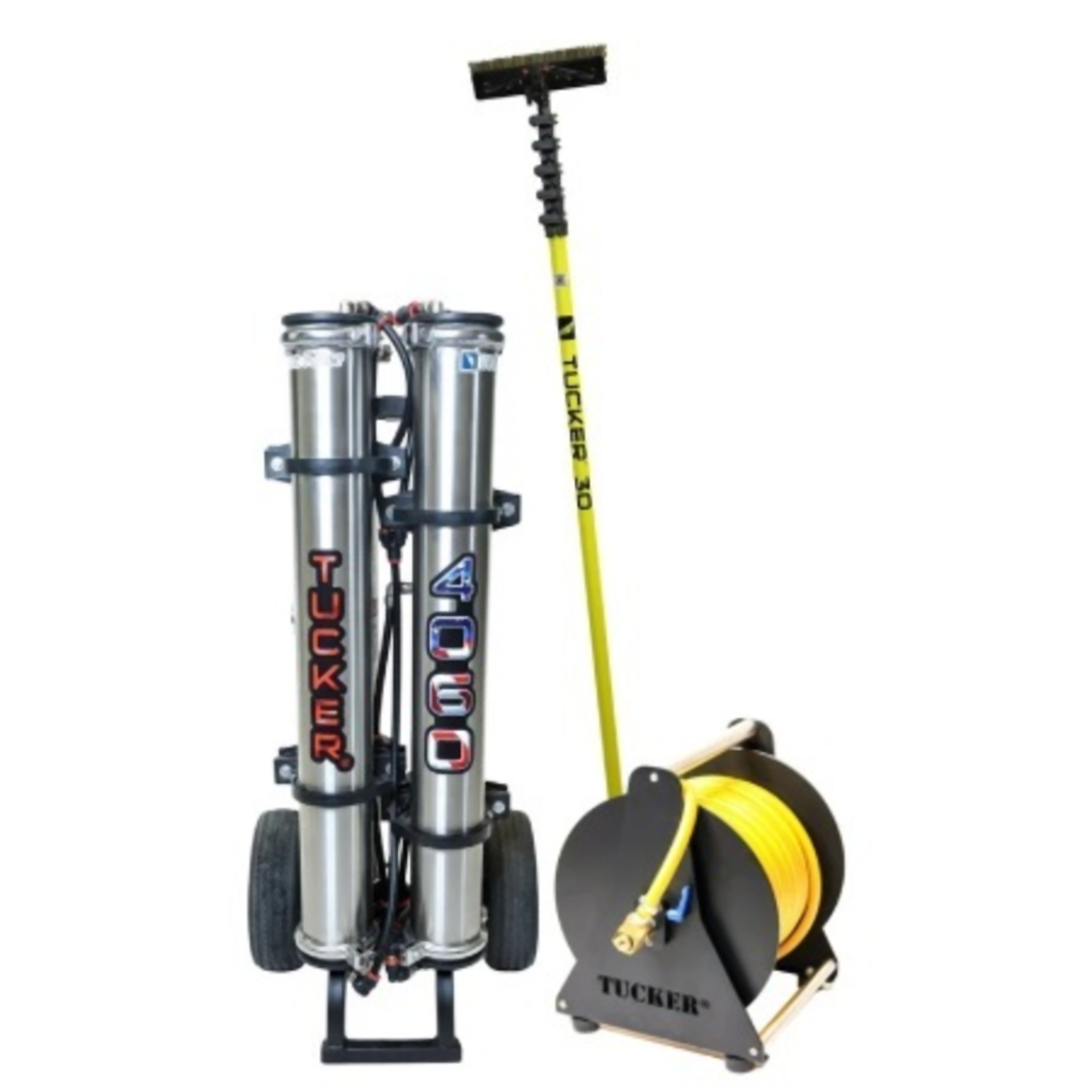 Tucker, 4-Stage RO/DI System, Model# T-4060-KIT-15