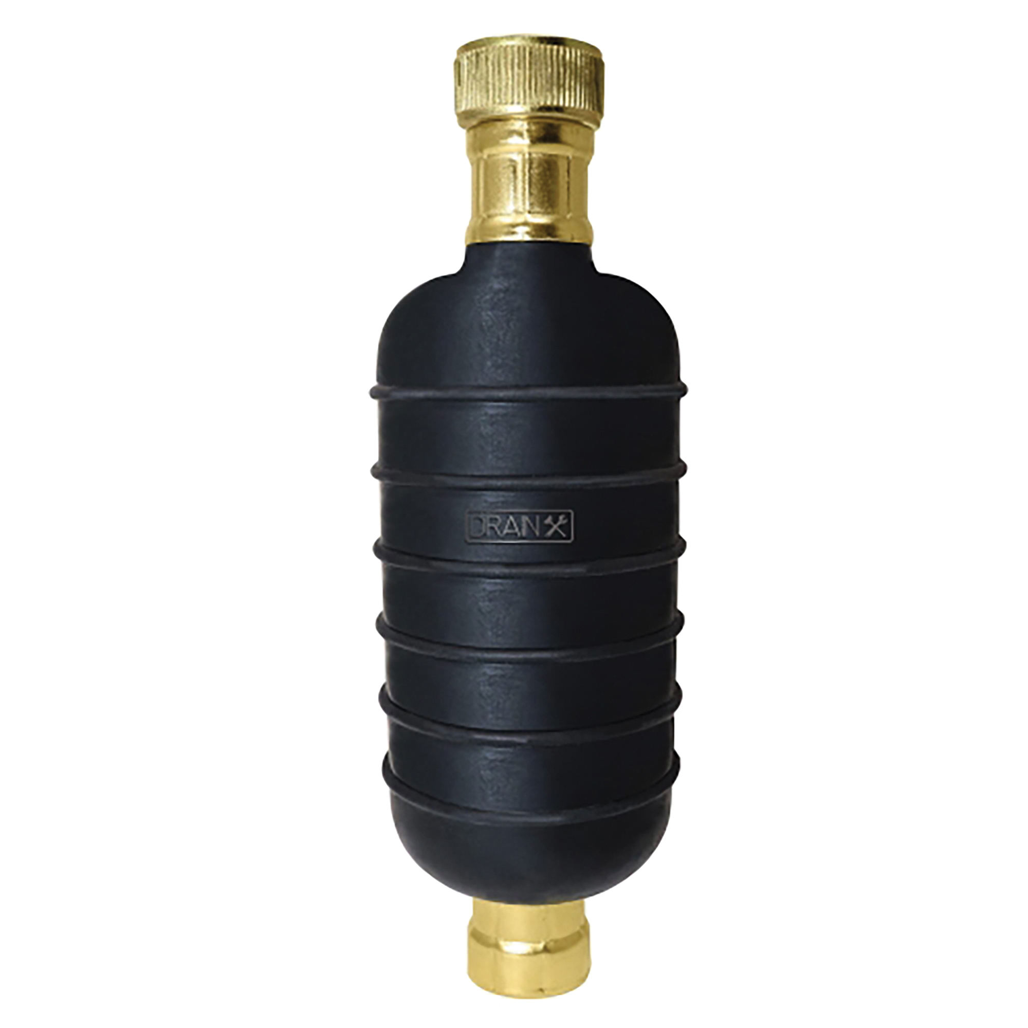 DrainX, Hydro-Pressure Dual-Valve Drain Cleaning Bladder, Color Family Black, Model# DXP1-1122