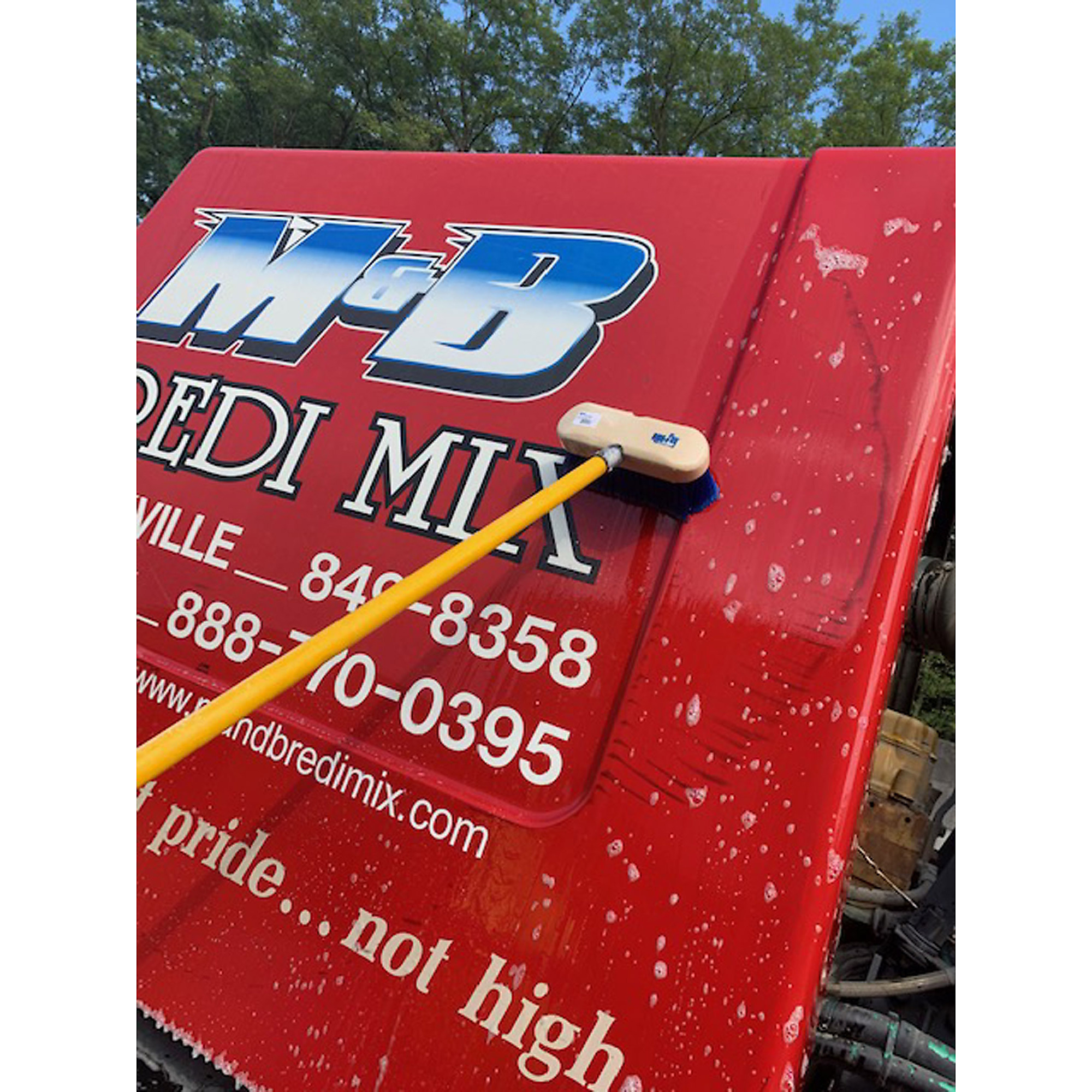 BlueFox, Blue Fox Truck Wash Brush Blue Fiber 10in., Width 10 in, Included (qty.) 1 Model# 84-959