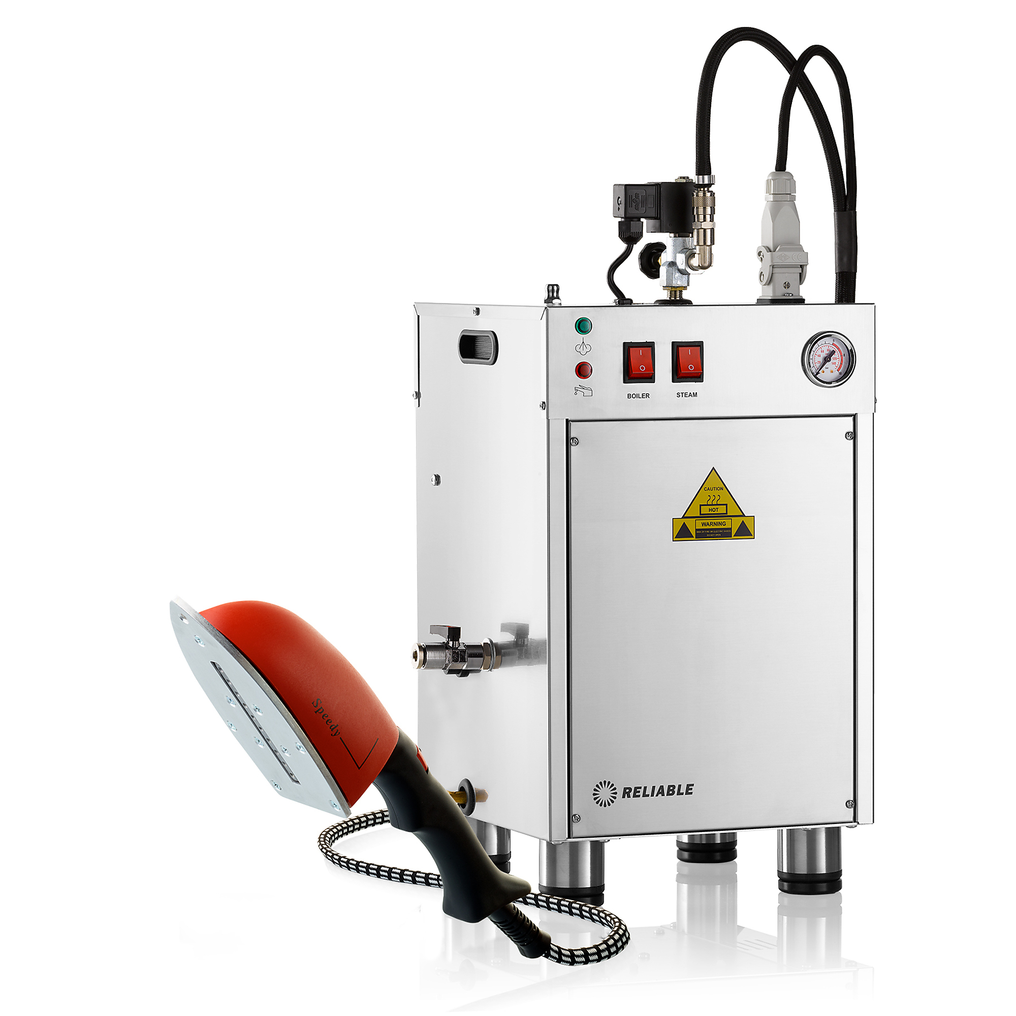 Reliable, Automatic steam boiler, continuous steam with wand, Capacity 1.25 Gal, Max. Steam Pressure 60 PSI, Model# 8000BU-3900IA