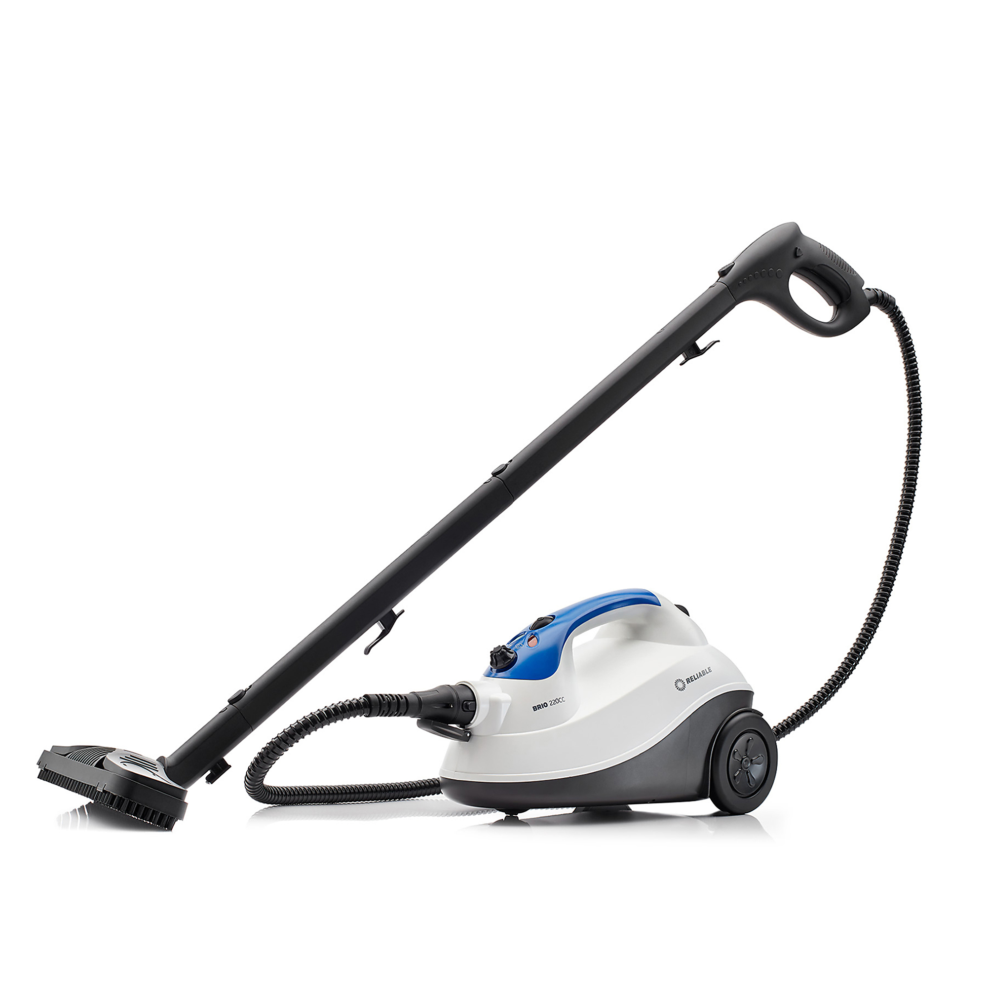 Reliable, BRIO Canister Steam Cleaner, Capacity 0.4 Gal, Max. Steam Pressure 65 PSI, Model# 220CC