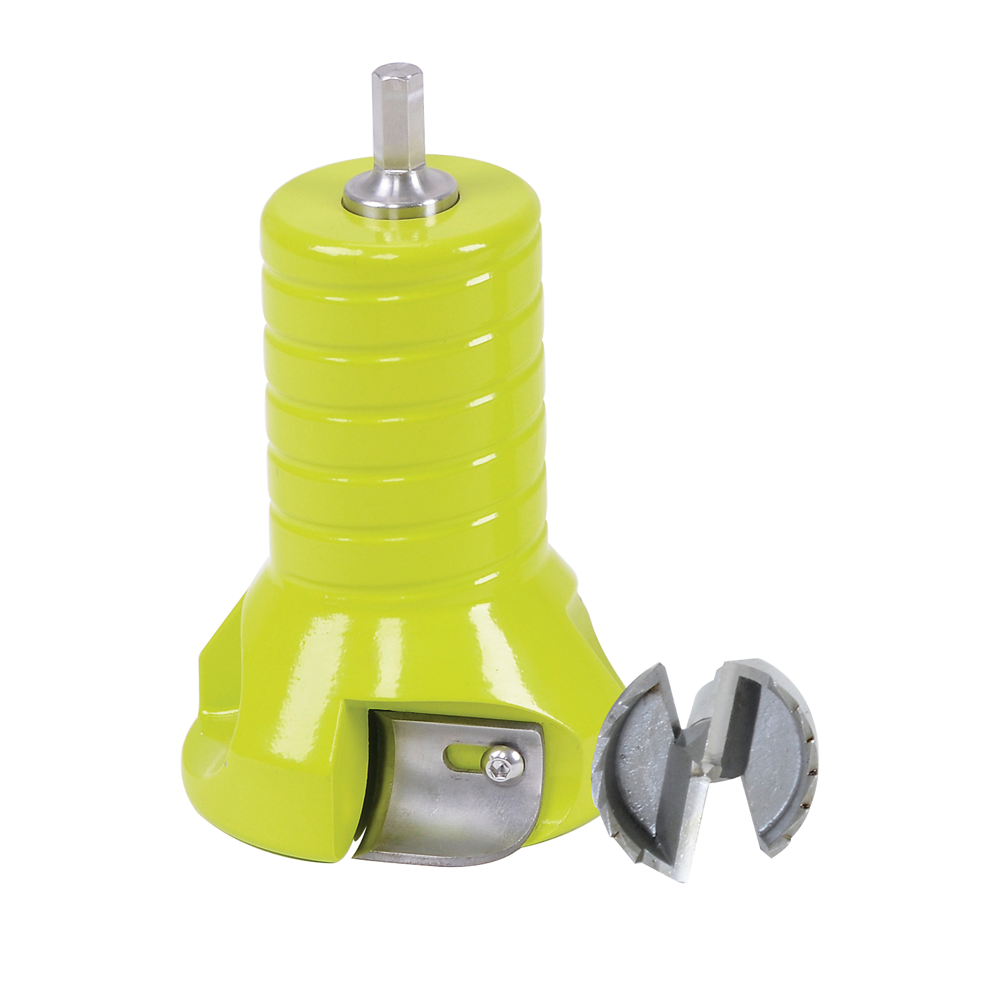 Timber Tuff Tools 2in. Tenon Cutter with Forstner Bit - Aluminum Body, Twin Blade, Model# TMC-02TCFB