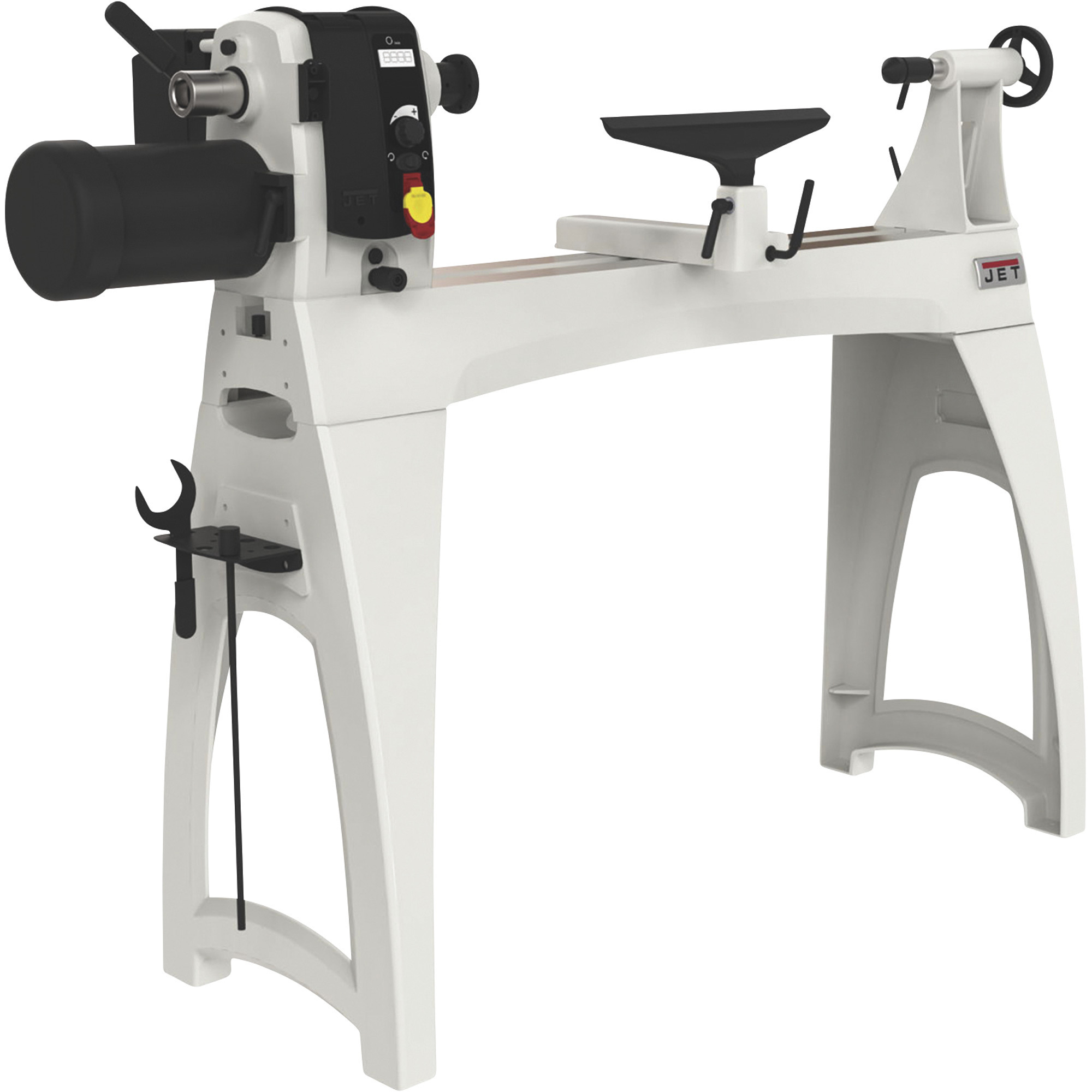 JET 16in. x 40in. Electronic Variable Speed Wood Lathe, 115 Volt, Model# JWL-1640EVS