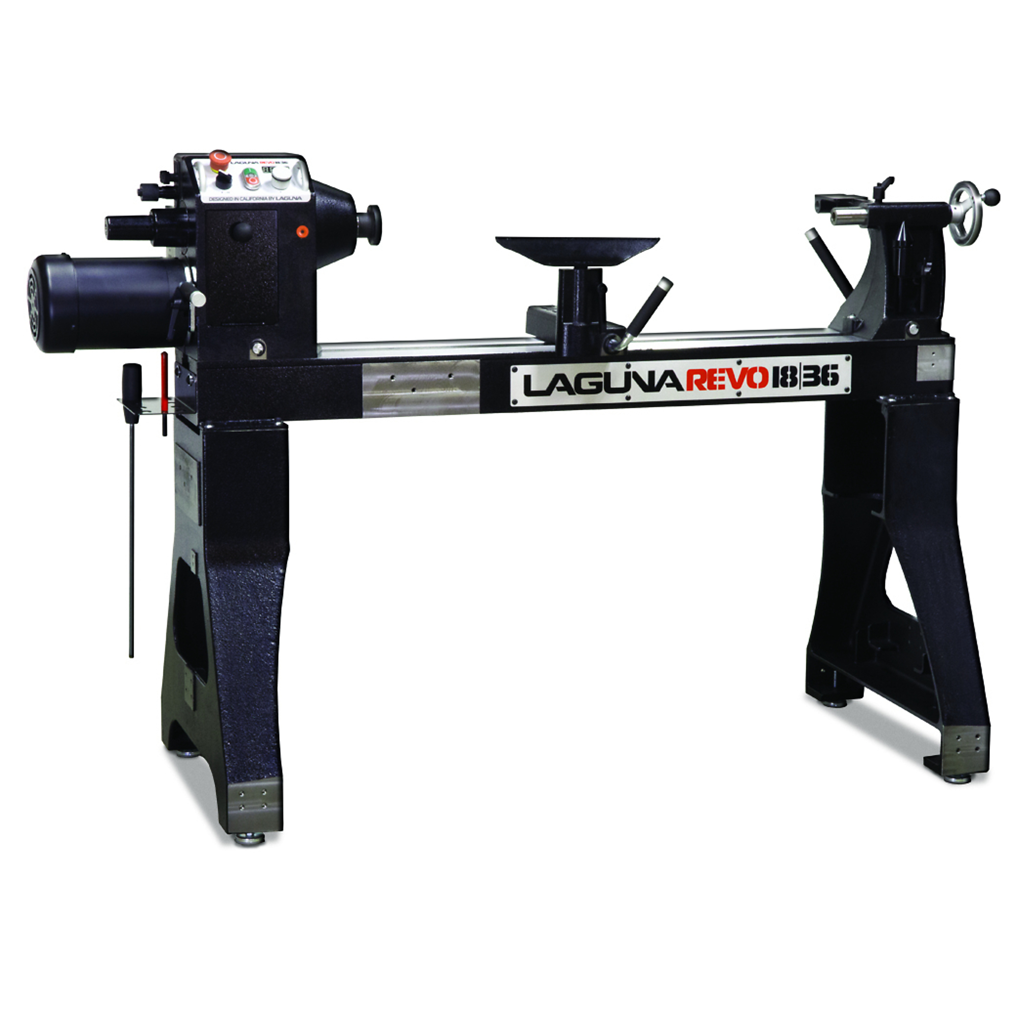 Laguna Revo 18|36 Lathe - 220V, 2 HP, Electronic Variable Speed, Steel Bed, Model# 18|36 220V