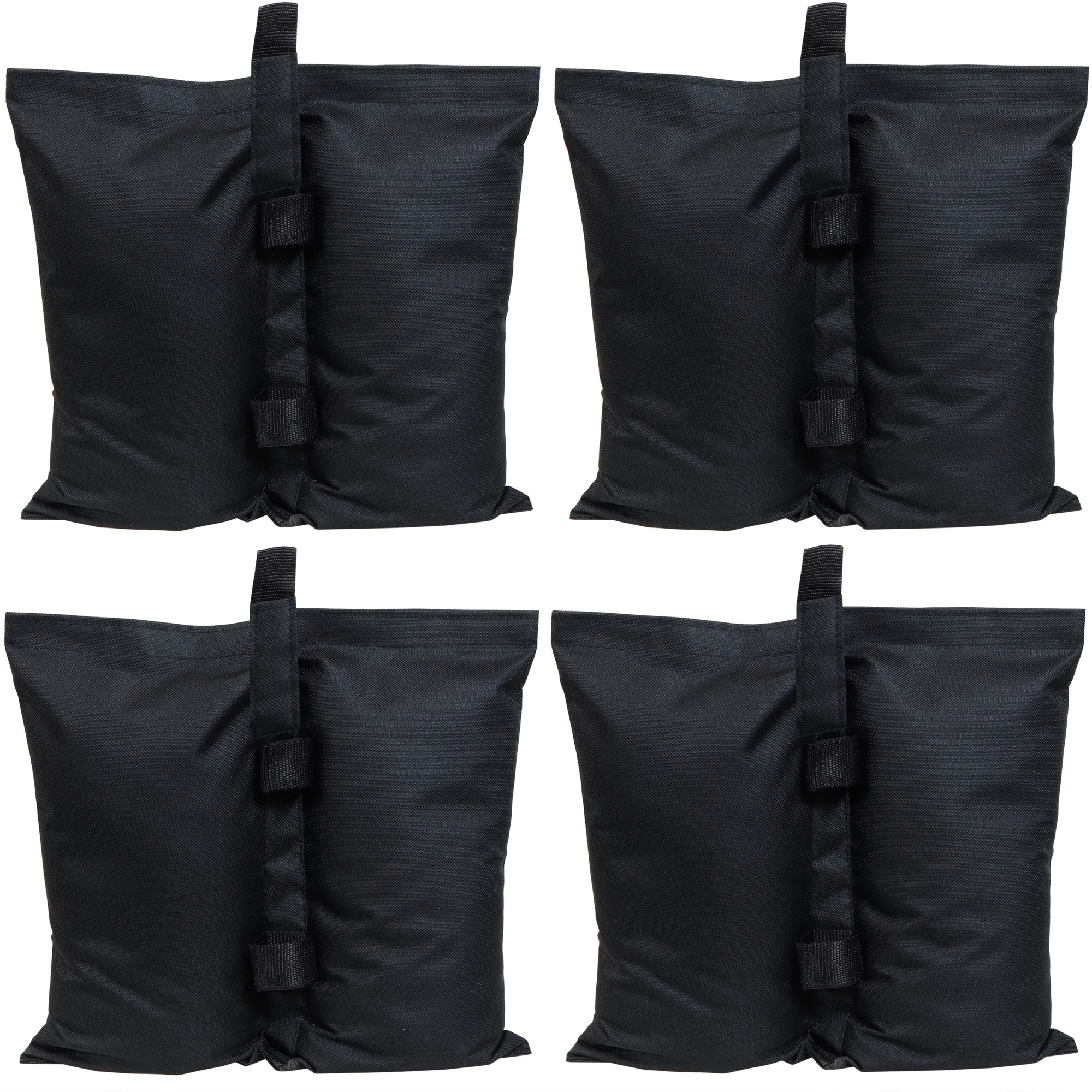 Sunnydaze Decor, 4 Black Sandbag Canopy Weights, Length 0.1 in, Included (qty.) 4, Model# WUY-080