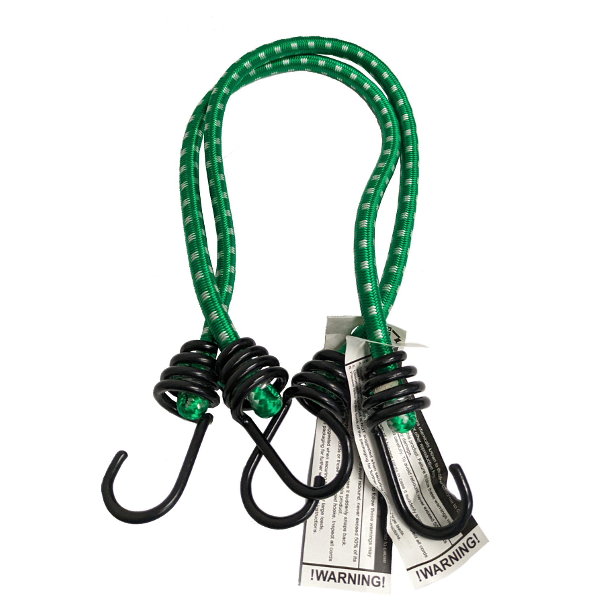 Assorted Everest Bungees (Two 18" Bungee, Two 24" Bungee), 4pk