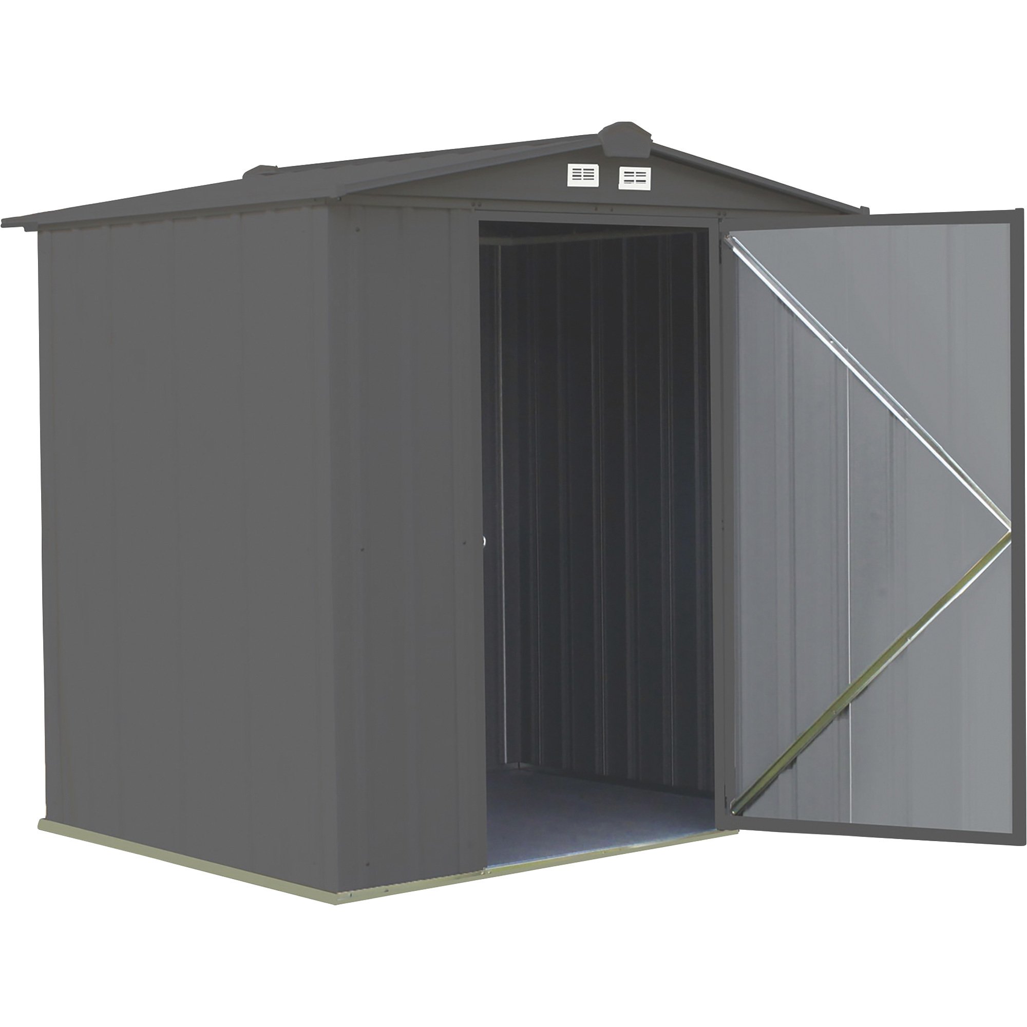 Arrow EZEE Shed Steel Storage Shed — 6ft. x 5ft., Low Gable