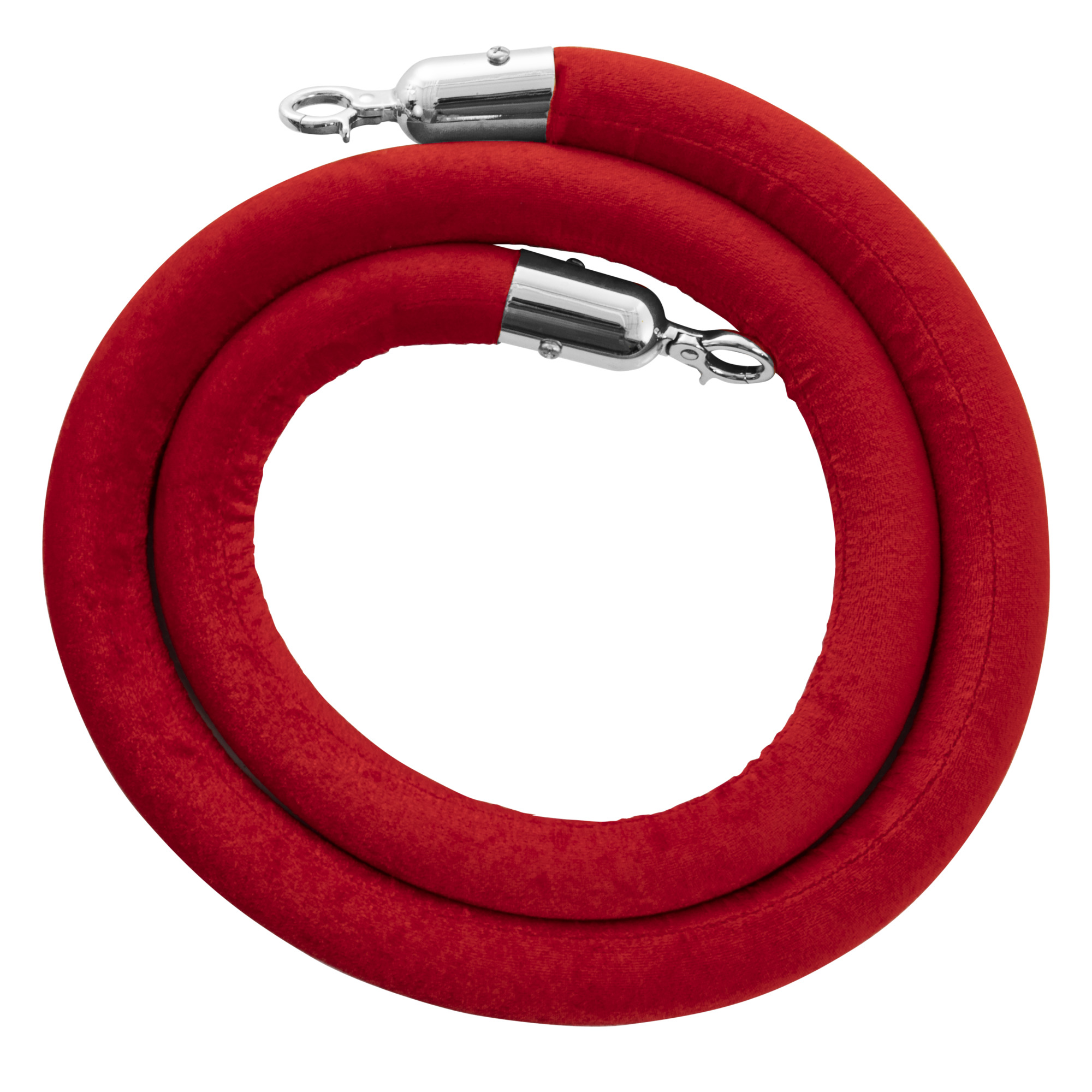 US Weight, 6ft. Red Rope with Chrome Ends, Model# U2140RED6