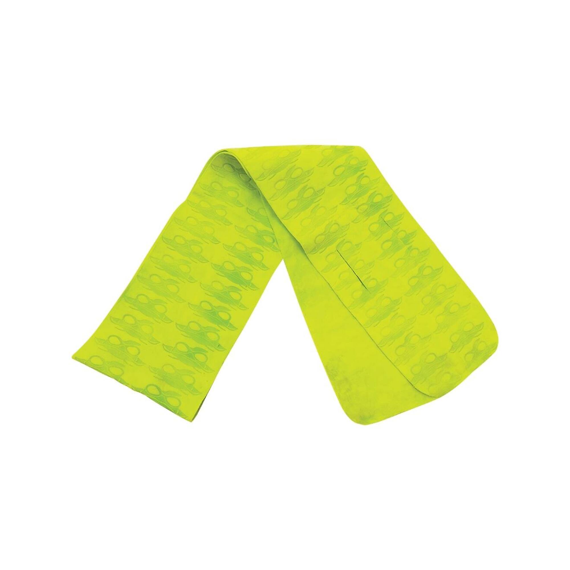 Bullhead Safety, High-Visibility Anti-Microbial Cooling Towel , Model# GLO-CT33
