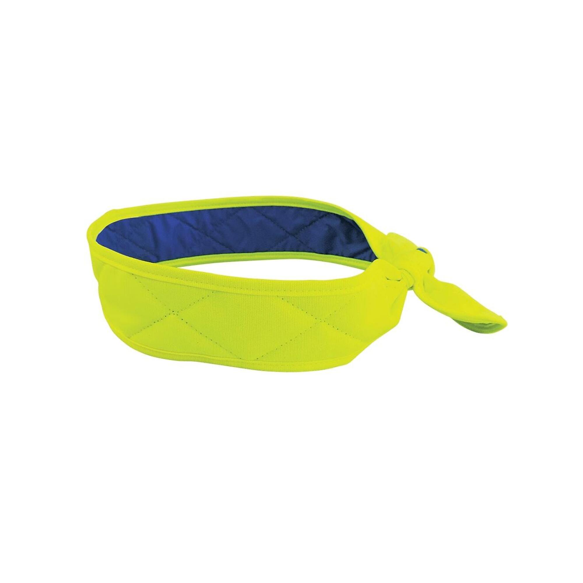 Bullhead Safety, Hi-Vis Evaporative Cooling Headband/Bandana - 10 Each, Model# GLO-HB11