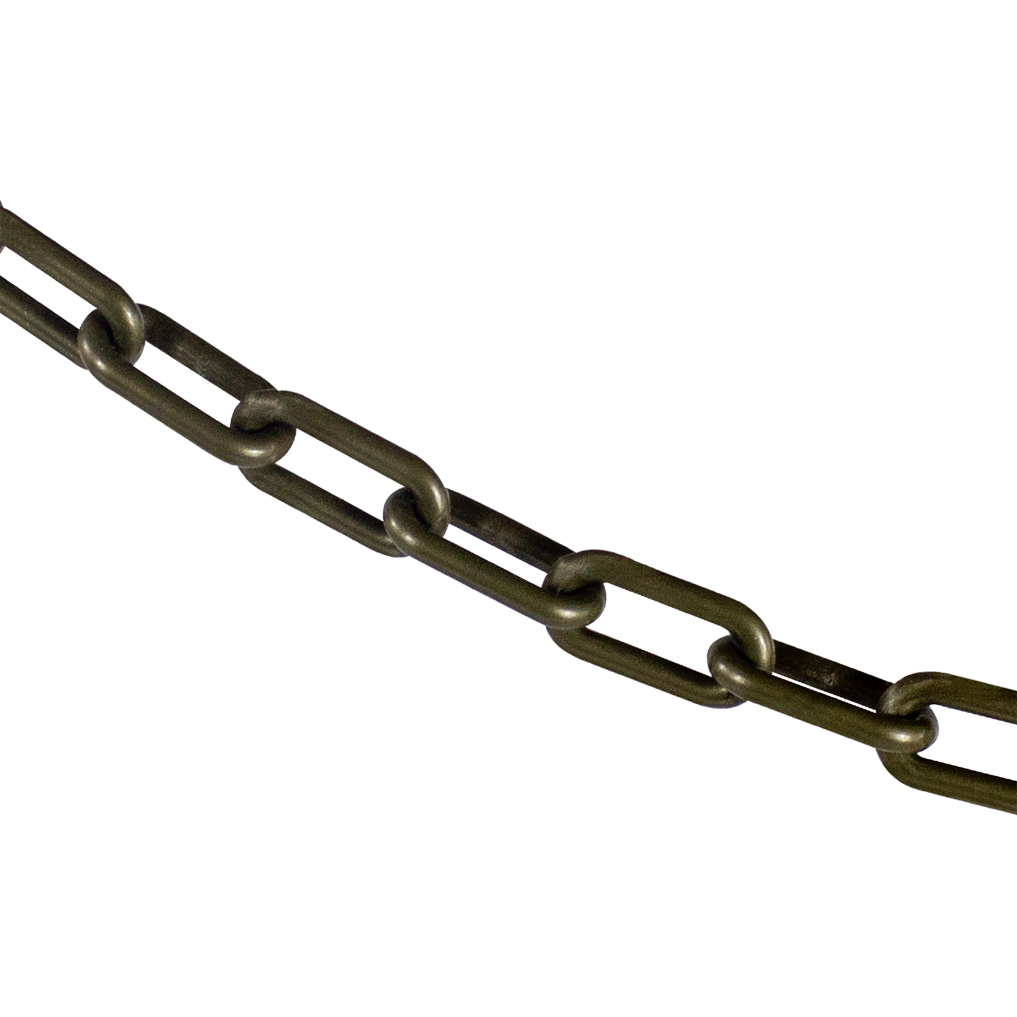 1.5" x 100' Khaki Gold Plastic Safety Chain